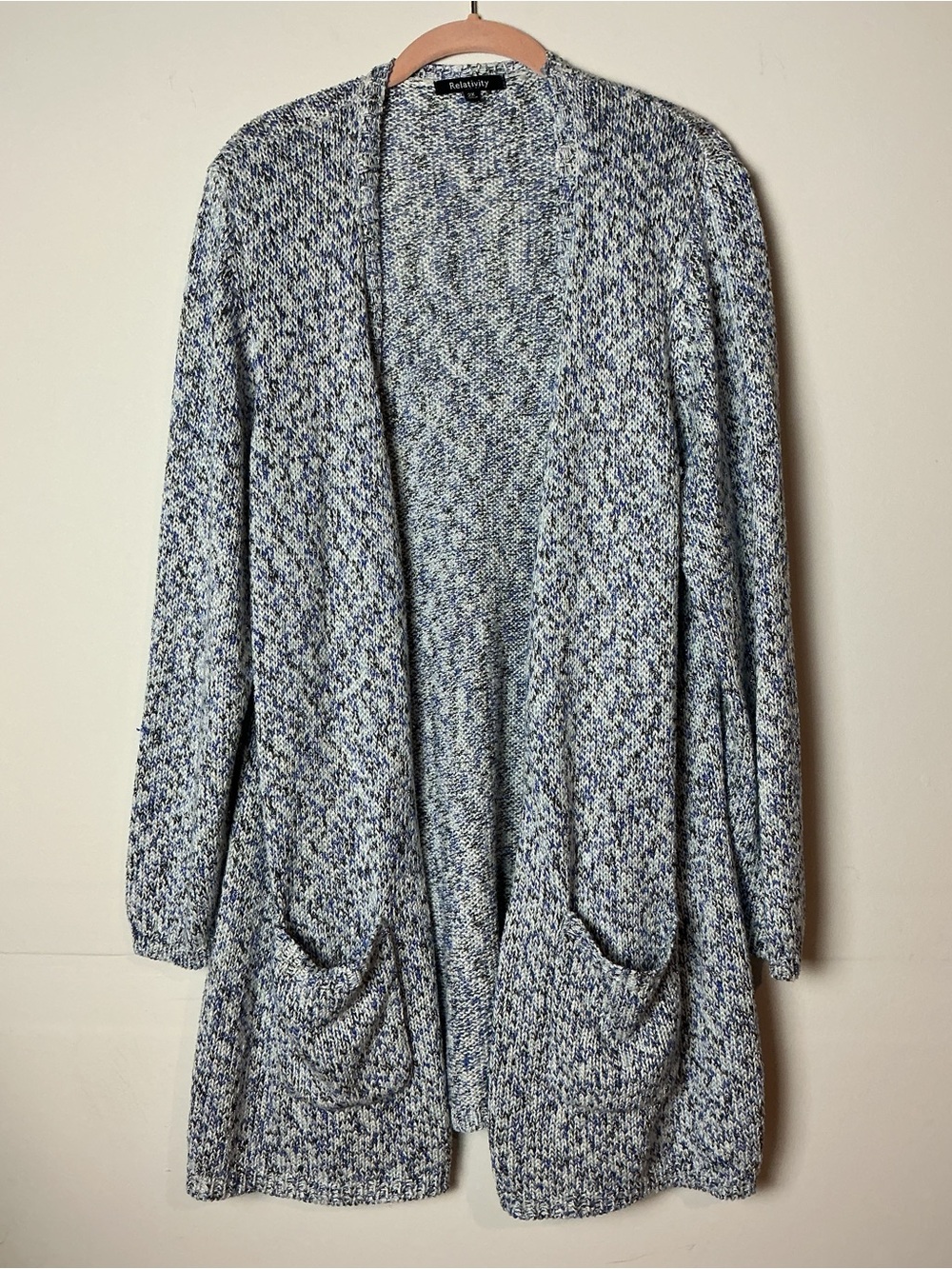 Relativity Women’s Open-Front Cardigan Size 2X